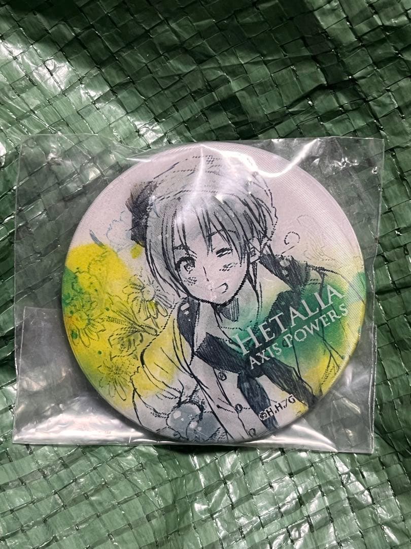 ヘタリア スクエア缶バッジ イタリア 原作