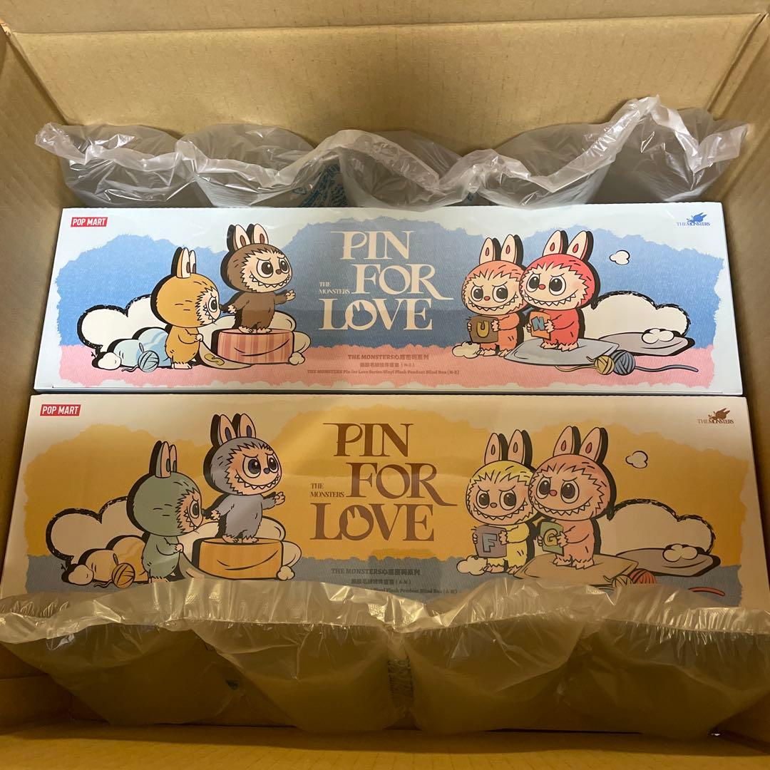 正規品・新品未開封 ラブブ PIN FOR LOVE アソートボックス2箱セット