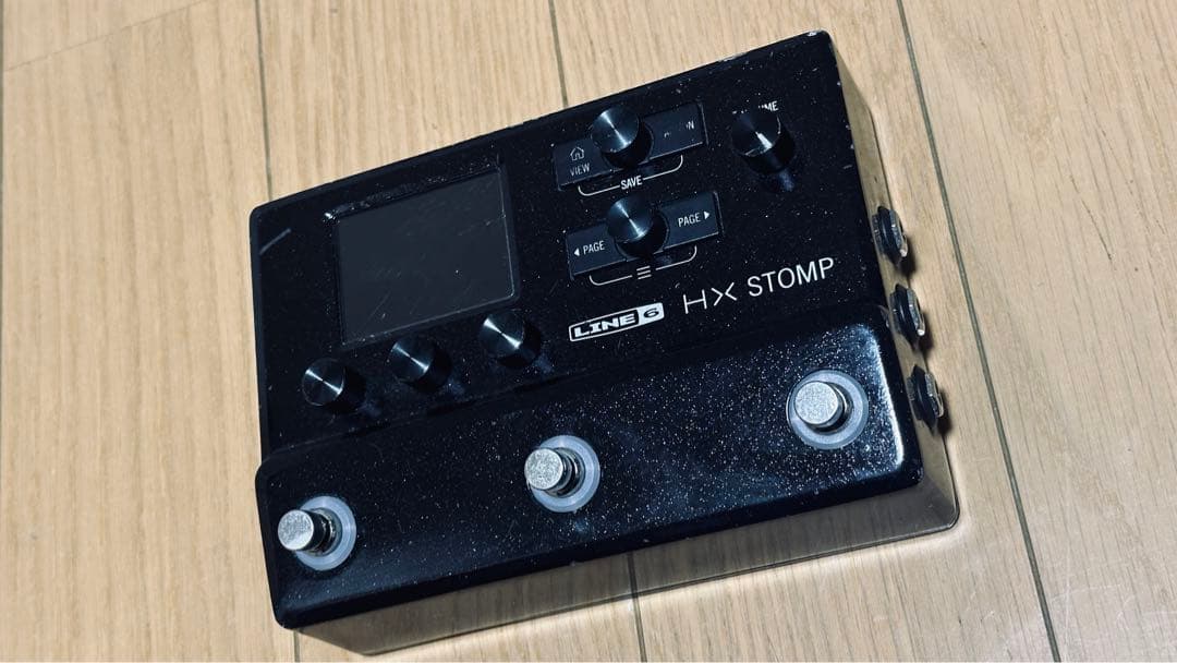 LINE6 HX STOMP エフェクター ギターベース アンプシュミレーター LINE6 HX Stomp ギター ベース エフェクター アンプシミュレーター