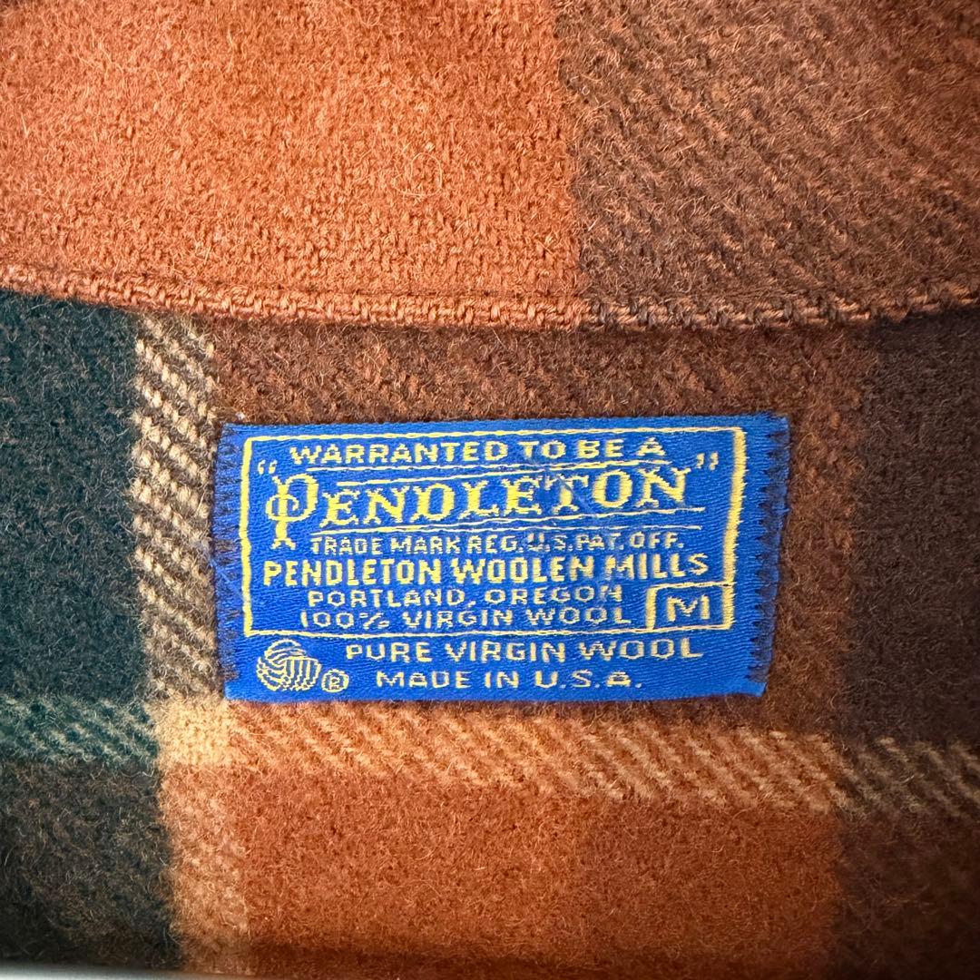 70s USA製PENDLETON ペンドルトン チェック柄ウールジャケット