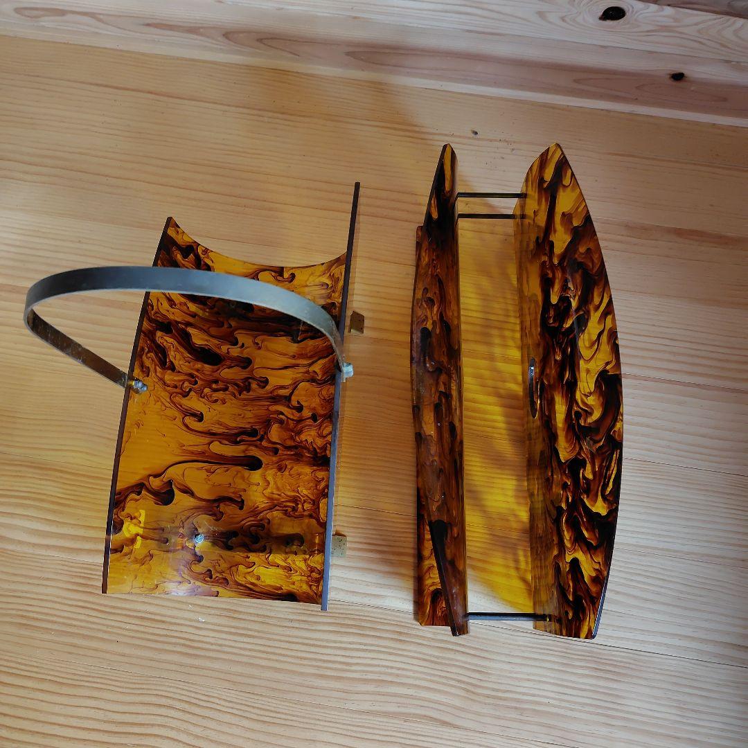 アンティーク べっ甲 マガジンラック