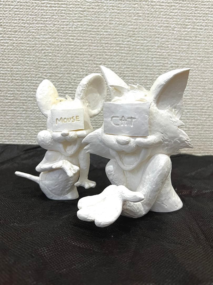 ED300 完売品 トムとジェリー × ニシクボサユリ Sculpture 立体 ED300 完売品 トムとジェリー × ニシクボサユリ Sculpture 立体 トムと