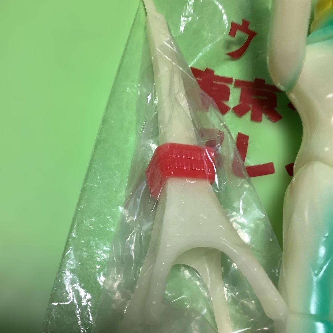 M1号☆ソフビ☆ウルトラQ☆ケムール人☆東京タワープレイセット