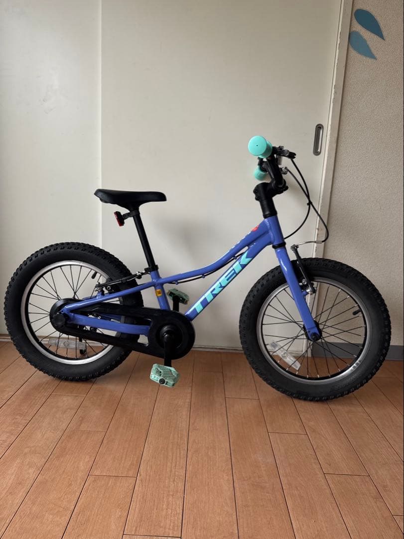 子供用自転車 紫色 前カゴ付き メゾピアノ20インチ