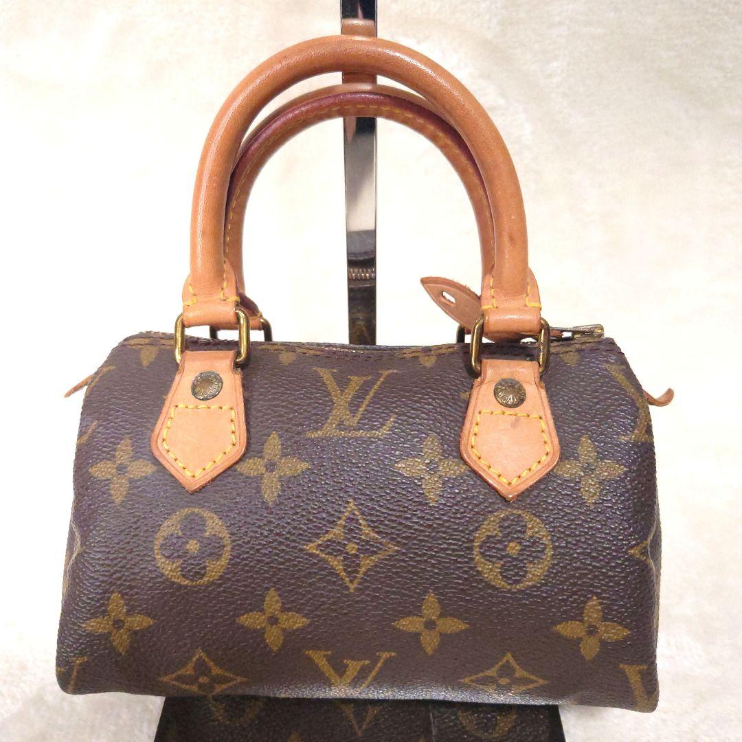 【美品】ルイヴィトン ミニ スピーディー ハンドバック モノグラム ヴィンテージ