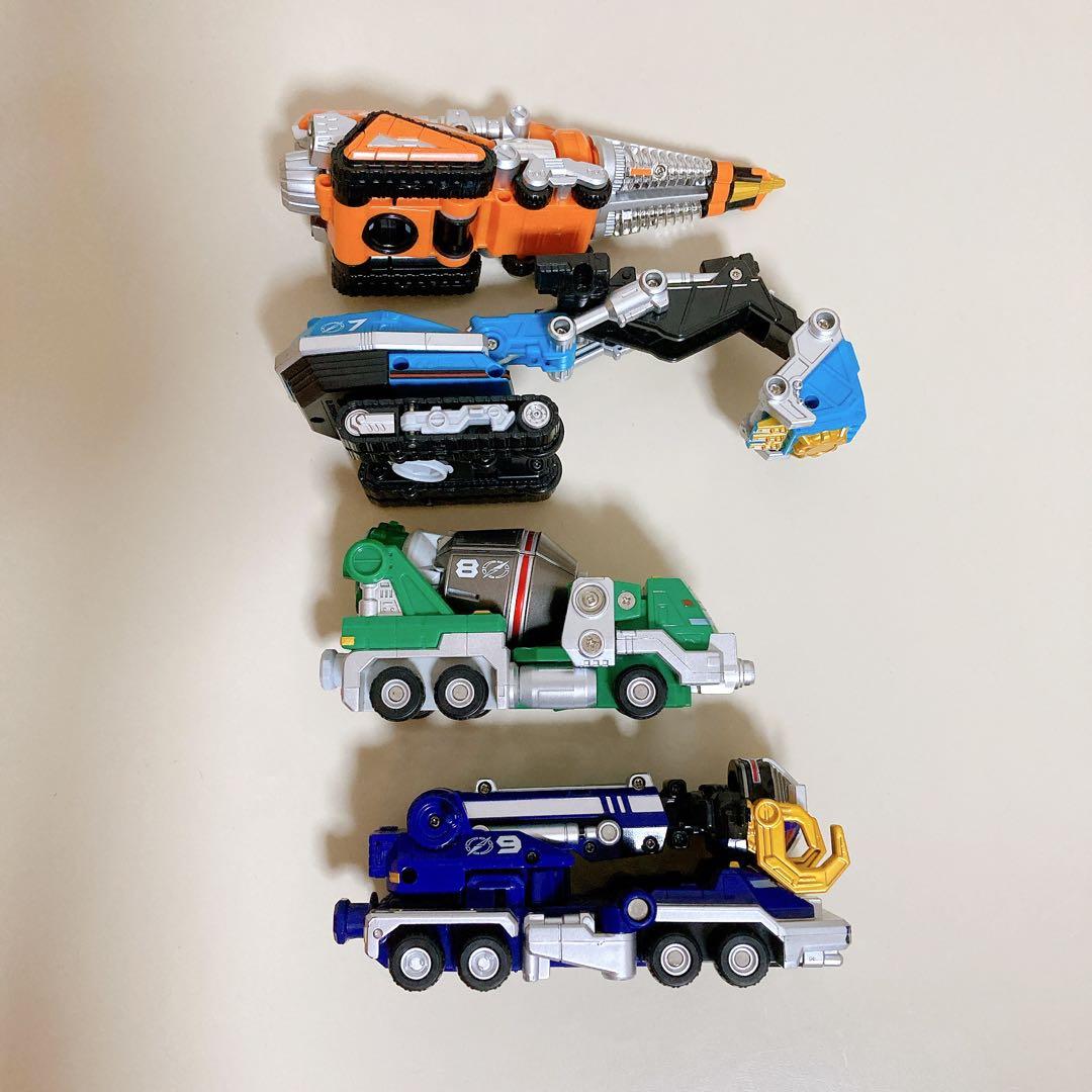 美品】轟轟戦隊ボウケンジャー DXゴーゴービークルセット スーパーダイ