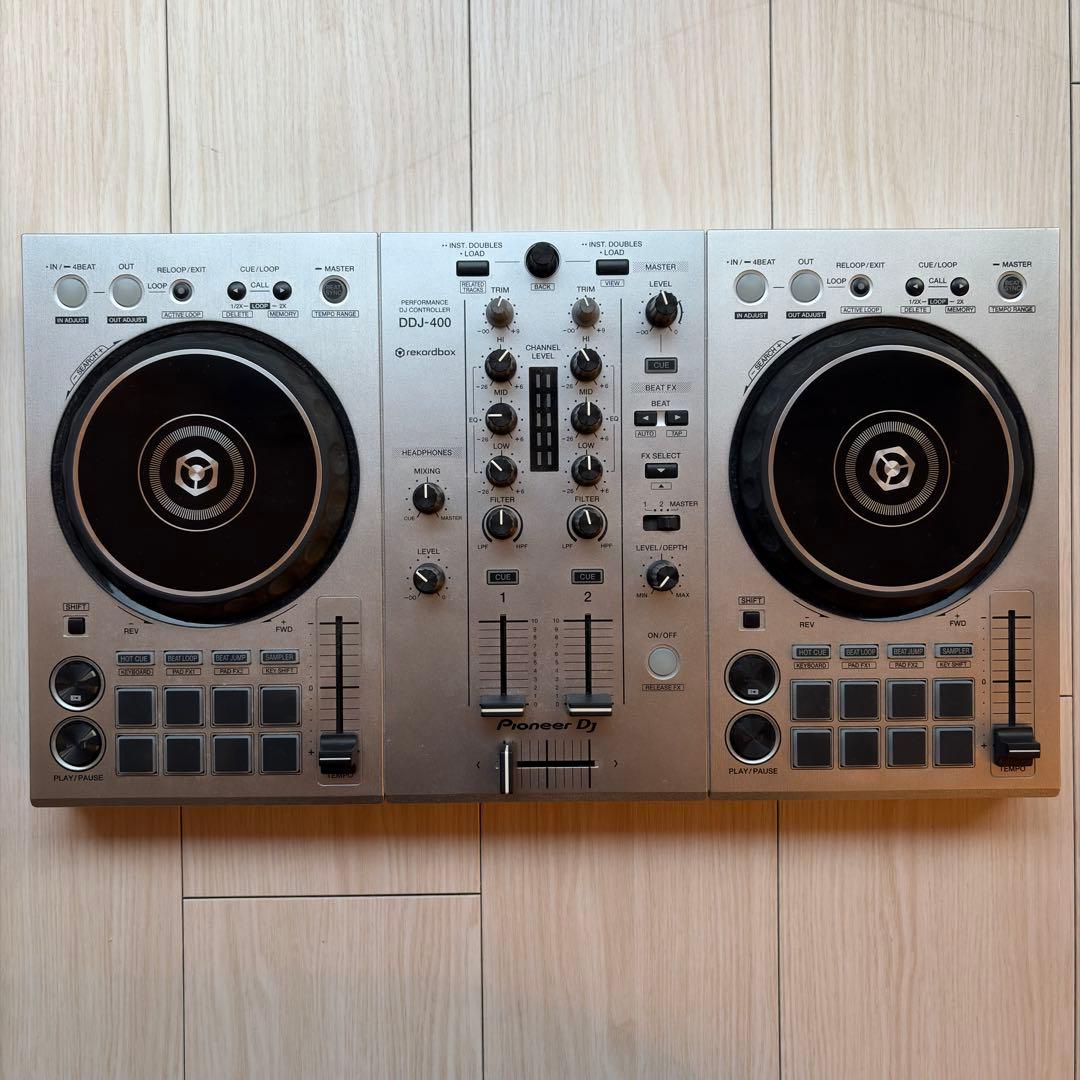 お得‼️3点セット売り】Pioneer DDJ400 限定カラー シルバー 美品