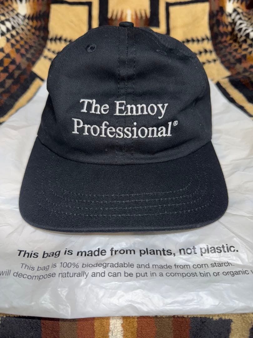 ENNOY PROFESSIONAL COTTON CAP (BLACK)