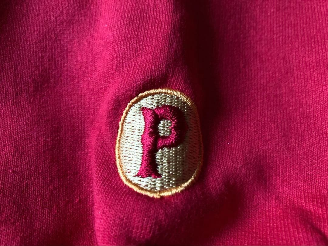 美品☆ PORKCHOP ポークチョップ パーカー フーディ L 赤 キムタク