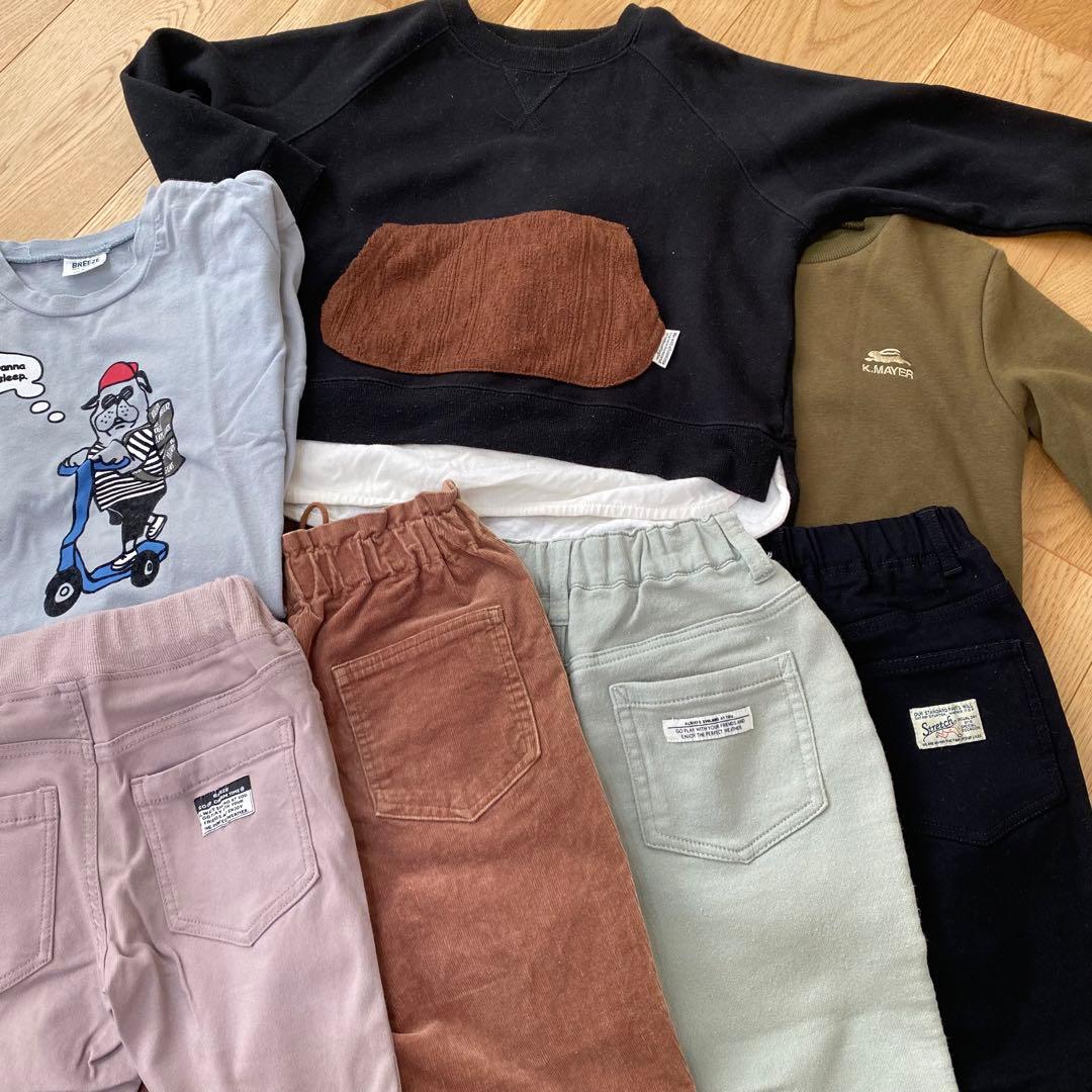 チョコ　男の子　まとめ売り　120② 秋冬〜春　&vis パンツ
