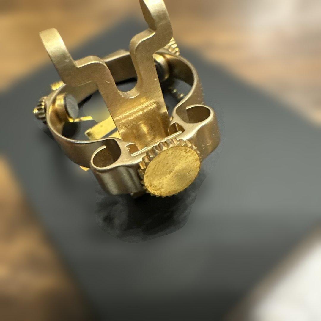 専用JLV Sound テナーサックス リガチャーメタル用艶消し