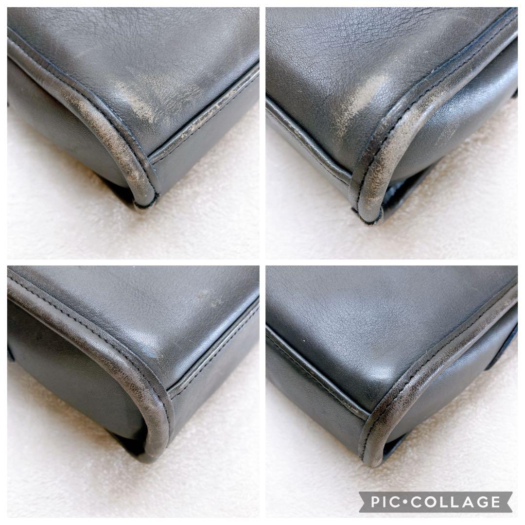 バッグ Vintage Coach Devon Turn Rock Gray rare