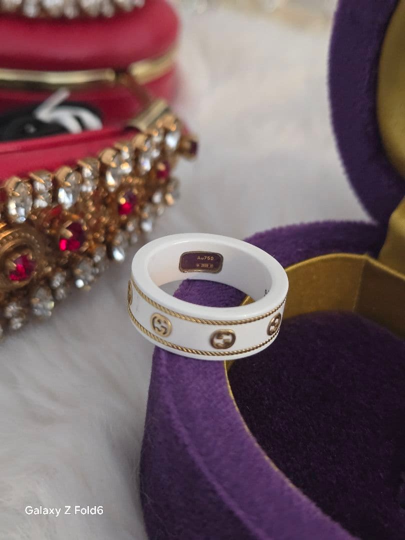 り*す様 GUCCI（グッチ）アイコンリング