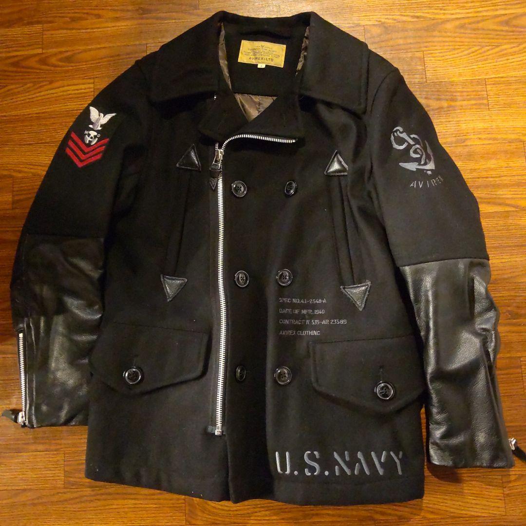 AVIREX Pコート US NAVY - メルカリ