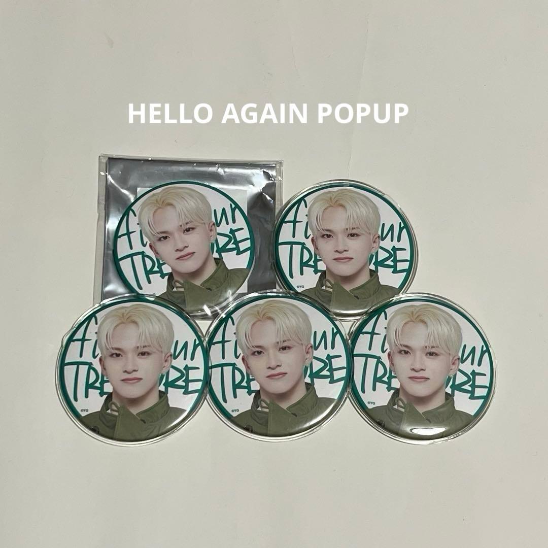 treasure アサヒ 缶バッジ