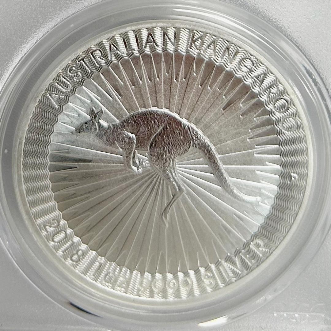 2018年オーストラリアカンガルーコインPCGS MS70 EARLYISSUE