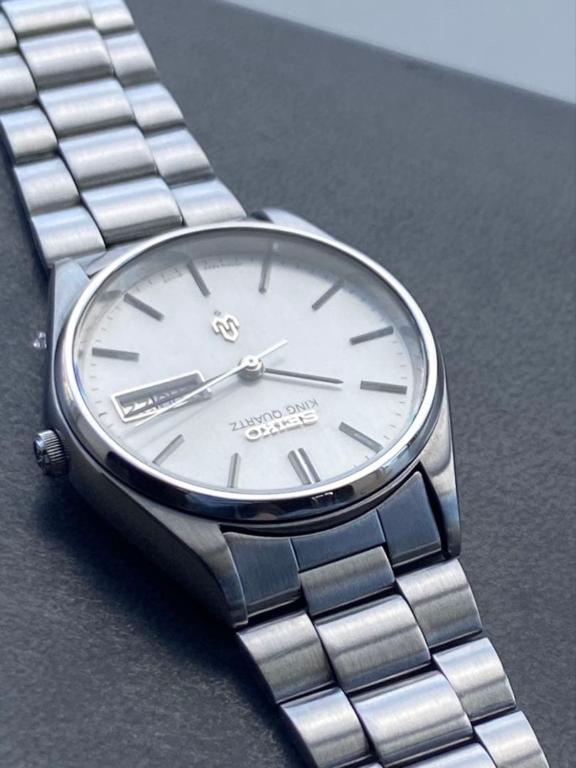 セイコー SEIKOキングクォーツ　アンティーク　極美品