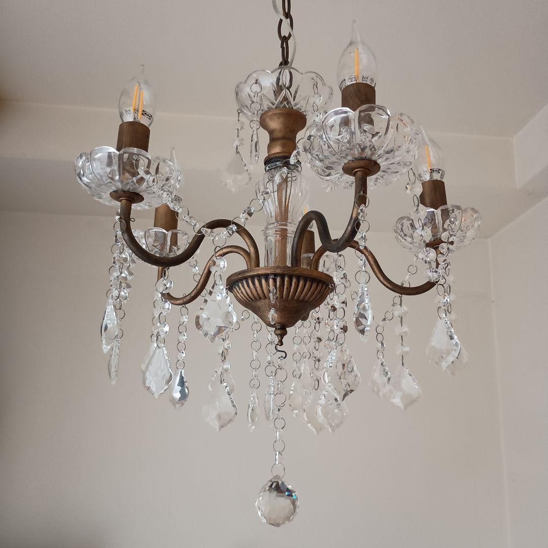 レーヌ 5灯シャンデリア OS-001-5_AT メダリオン は別販売