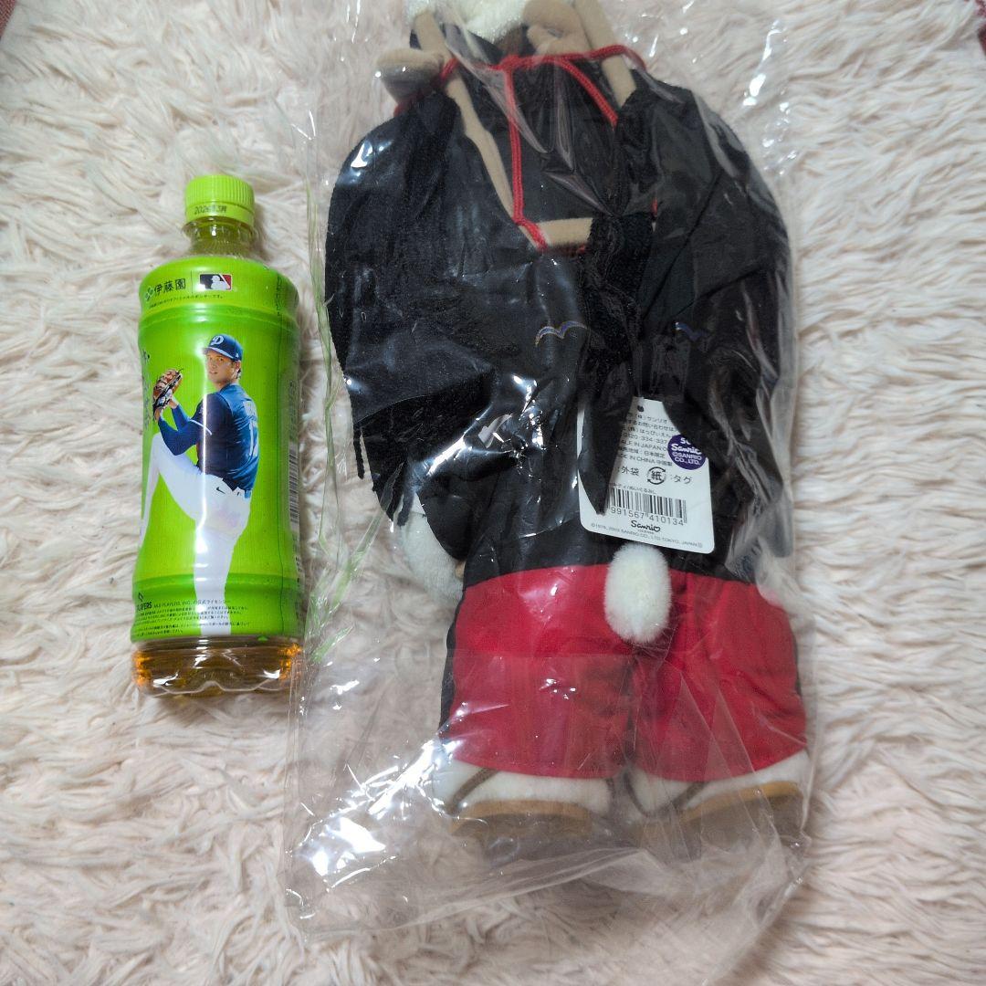 未開封　岩手限定　キティ　鹿踊りぬいぐるみ ご当地限定