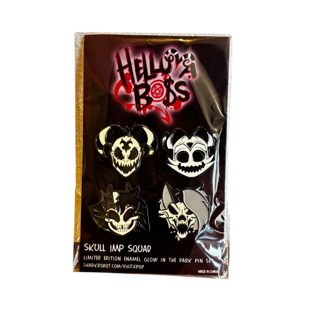 Helluvaboss Skull Inp Pin Set ヘルヴァボス ピンズ Into the