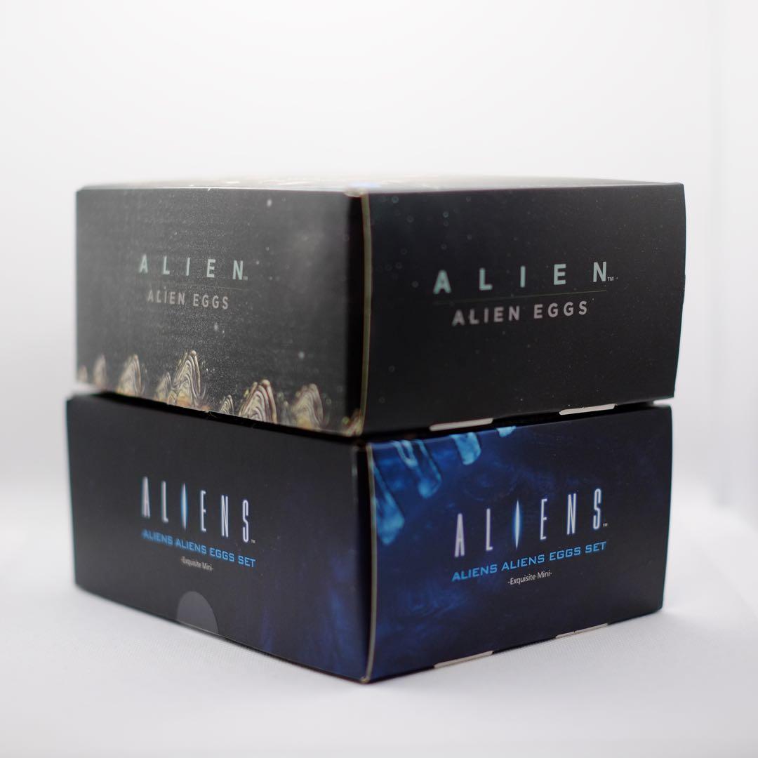 エイリアン＆エイリアン2 エッグ セット　1/18 スケール　ハイヤトイズ
