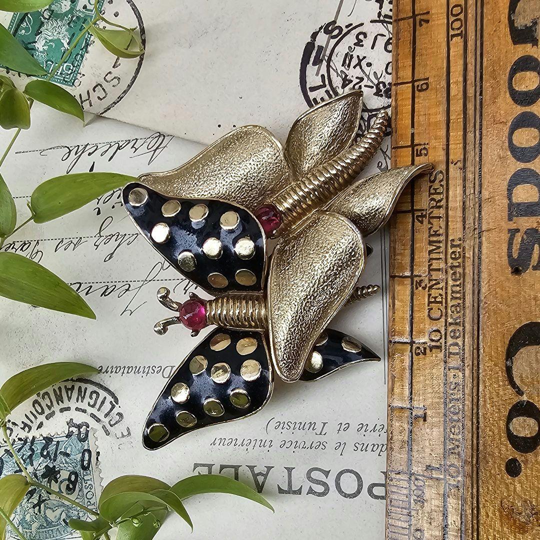 CINER ヴィンテージ 蝶々のブローチ CINER ヴィンテージ 蝶々のブローチ