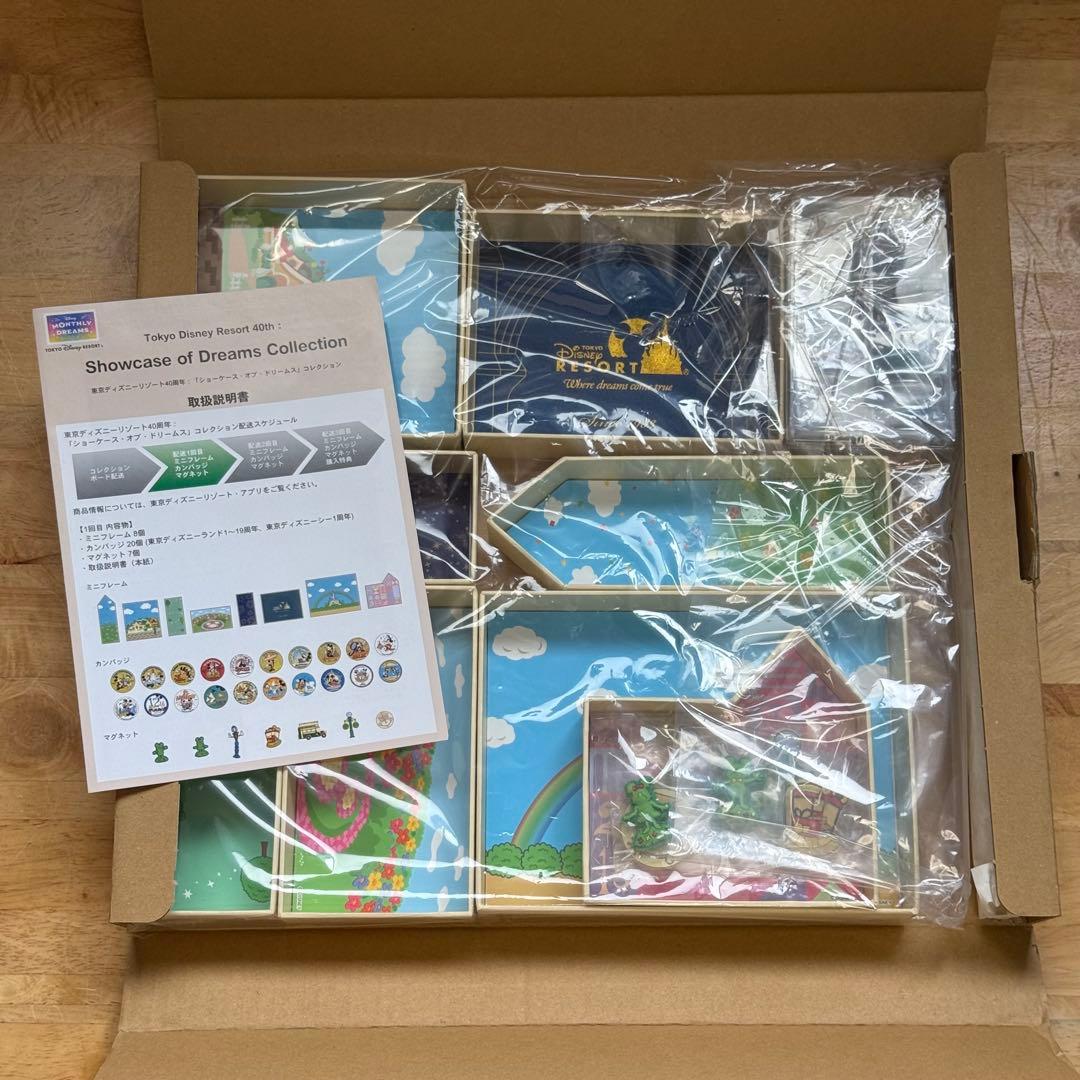 ガーランド付き TDR40周年記念 ショーケース オブ ドリームス