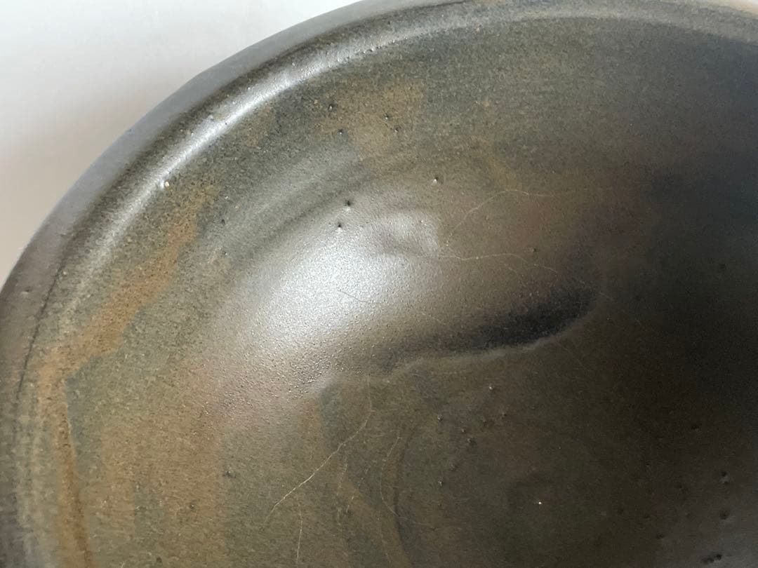 陶芸家桃源窯吉田喜彦横瓶扁壺花瓶花入李朝粉引師荒川豊蔵