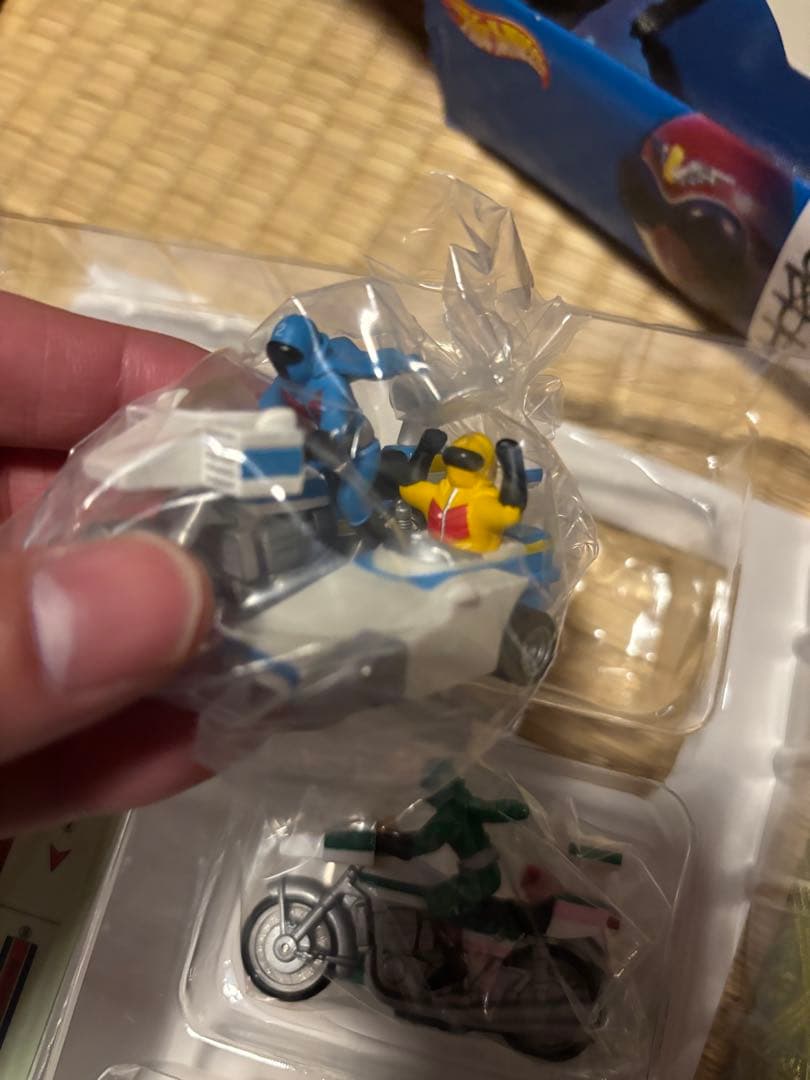 【昭和レトロ】ゴレンジャー戦隊ヒーロー フィギュアセット