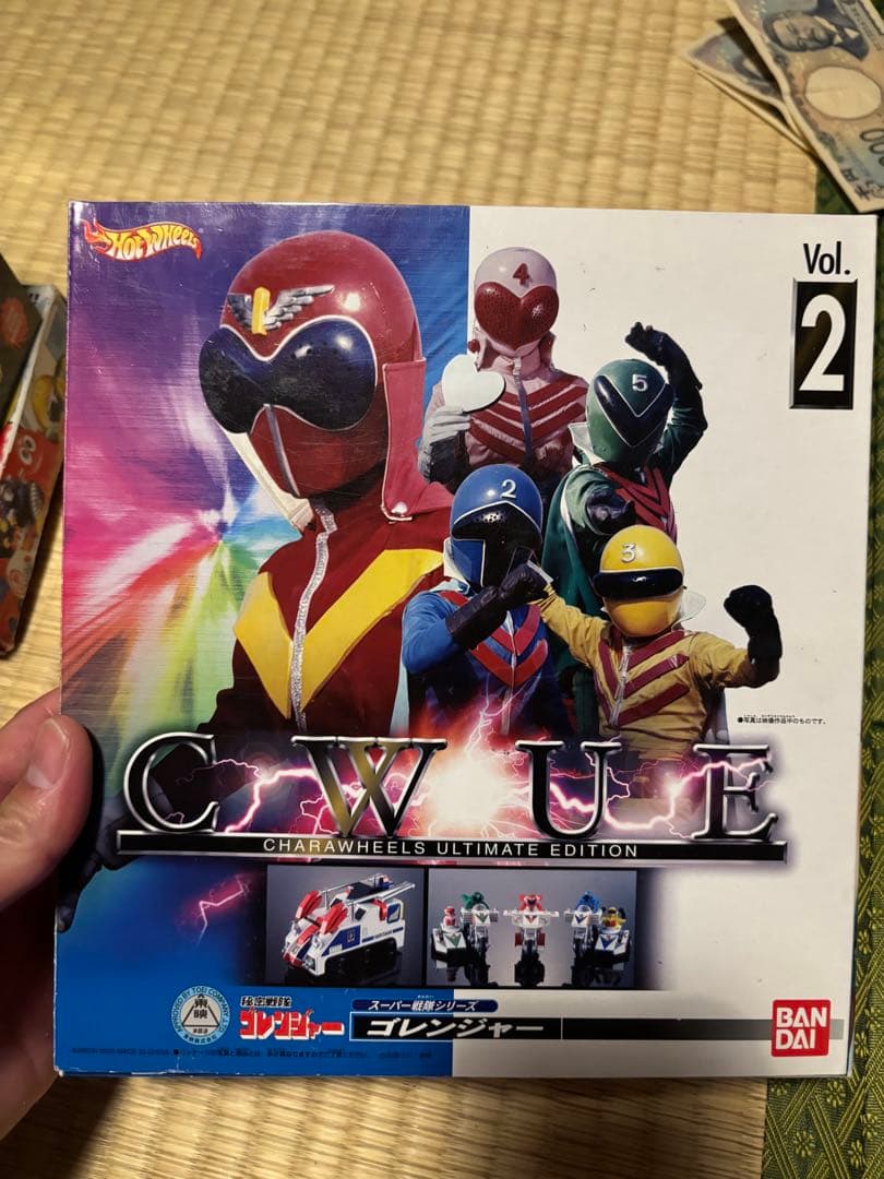 【昭和レトロ】ゴレンジャー戦隊ヒーロー フィギュアセット