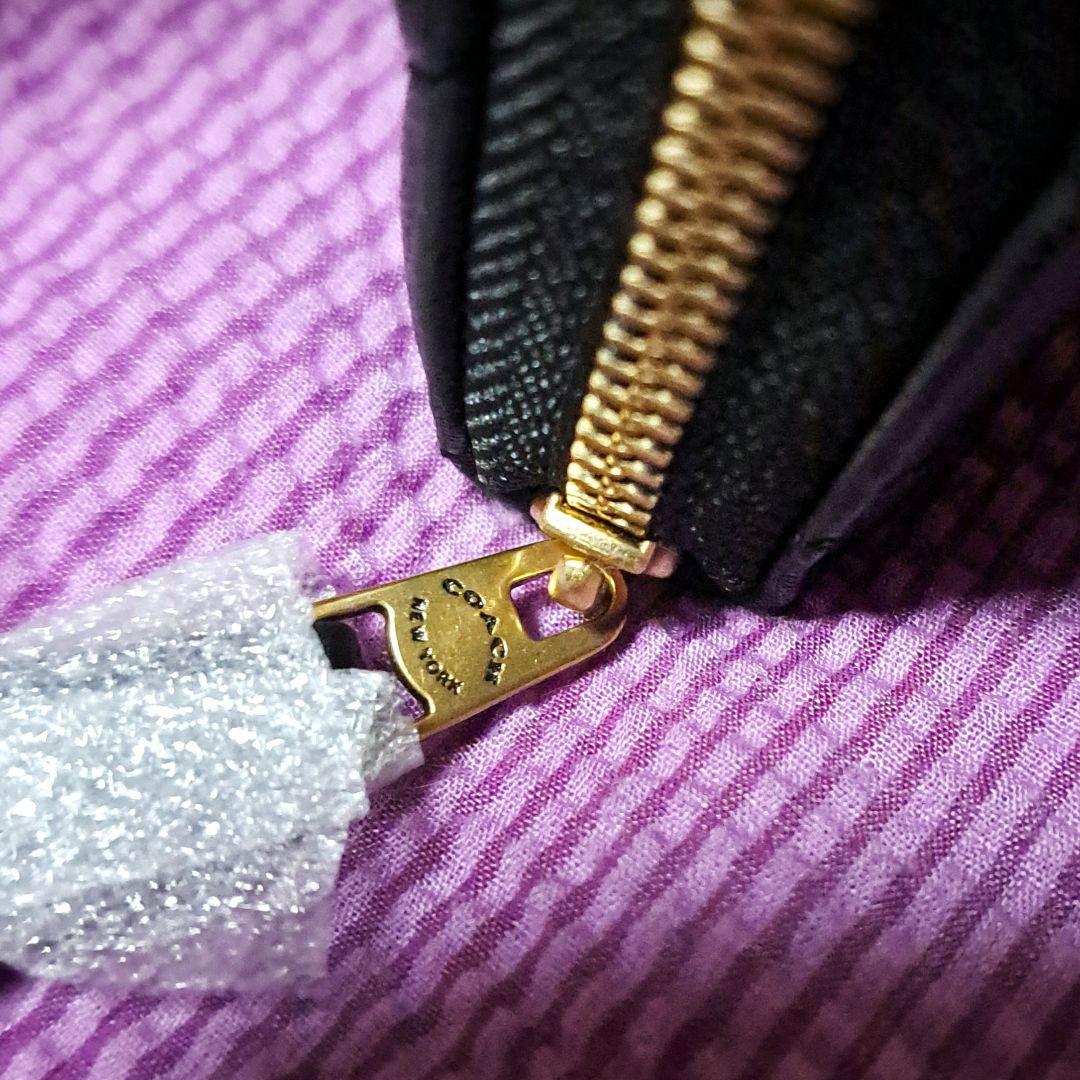 ( 最終価格 )COACH カードケース ケース キルティング ブラック