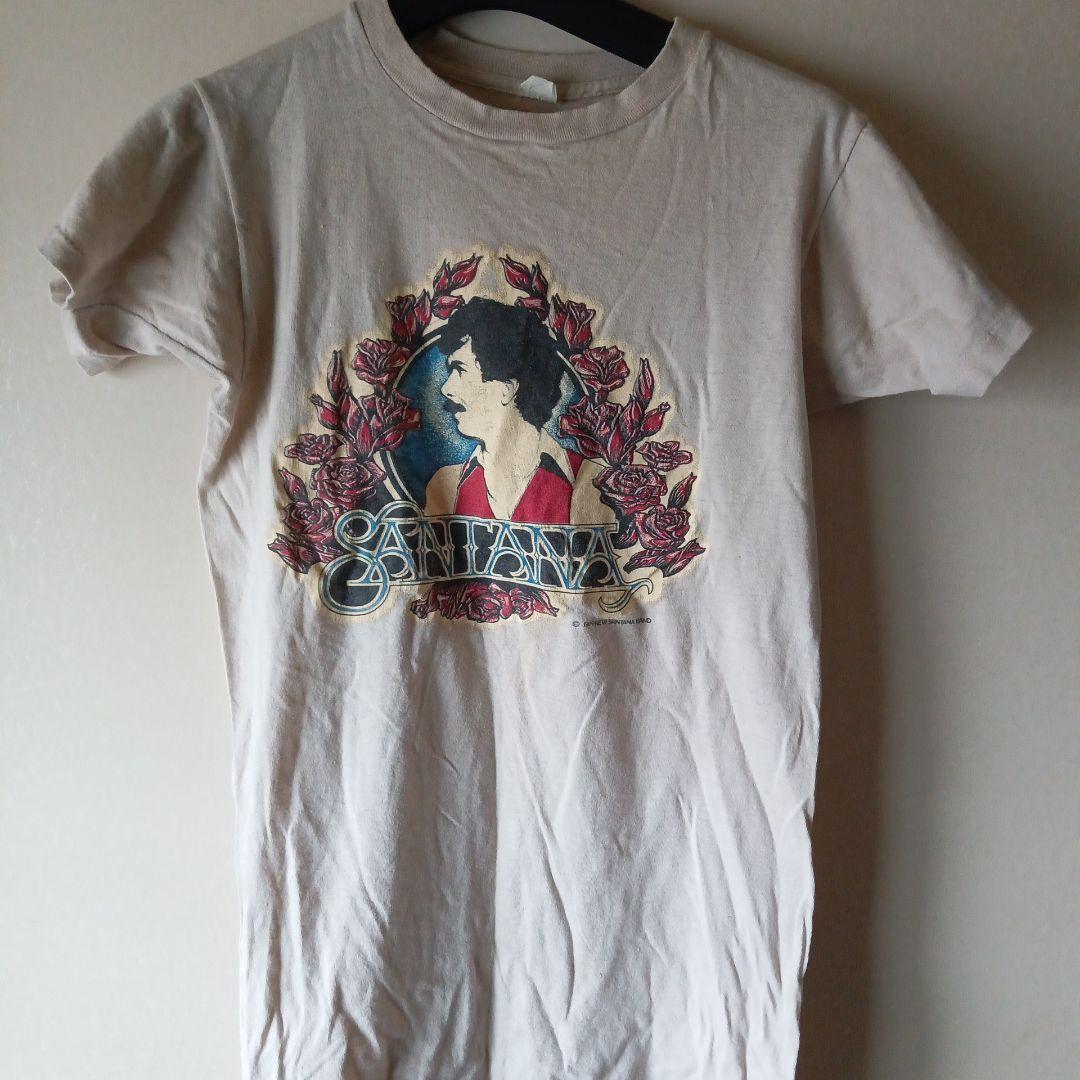 サンタナ Tシャツ ベージュ コットン混紡 サンタナ Tシャツ ベージュ コットン混紡 サンタナ Tシャツ ベージュ