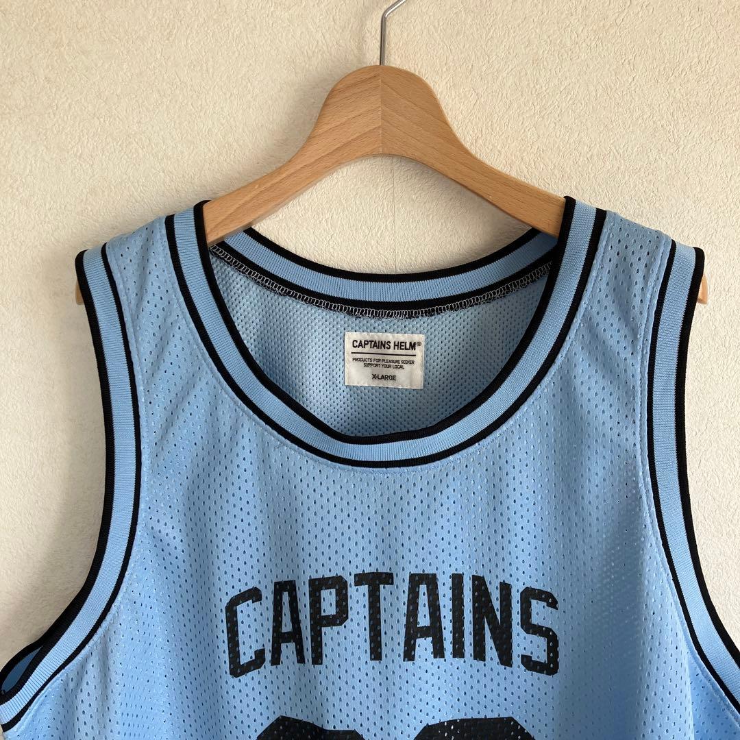 CAPTAINS HELM LINE RIB MESH タンクトップ キャプテンズヘルム