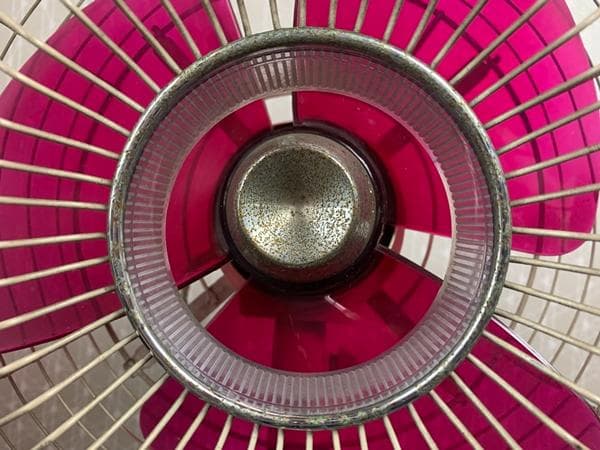 BROTHER ブラザー F30-223 扇風機 ピンク赤レッド 昭和レトロ