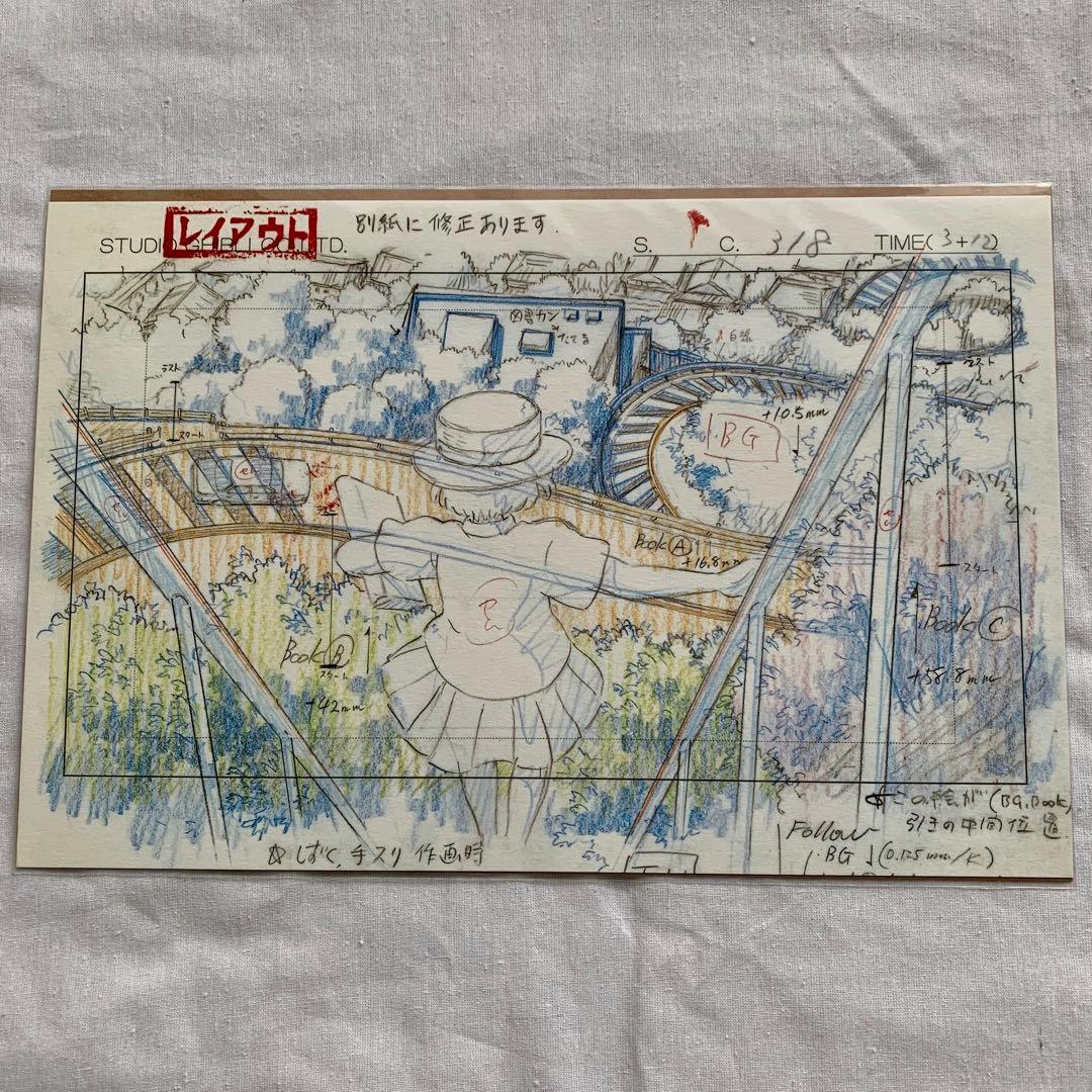 スタジオジブリ・レイアウト展 実寸レプリカ全20枚 コンプリート 原画
