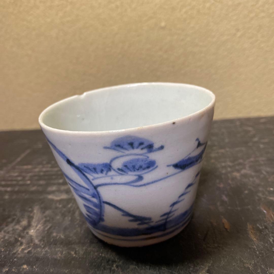 古伊万里　蕎麦猪口　五個セットs