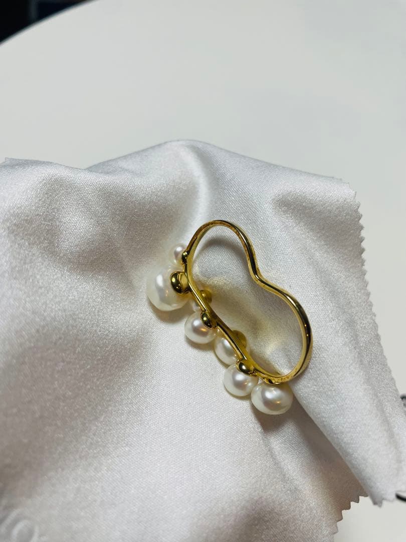 STELLAR HOLLYWOOD バブルパールボリュームリング