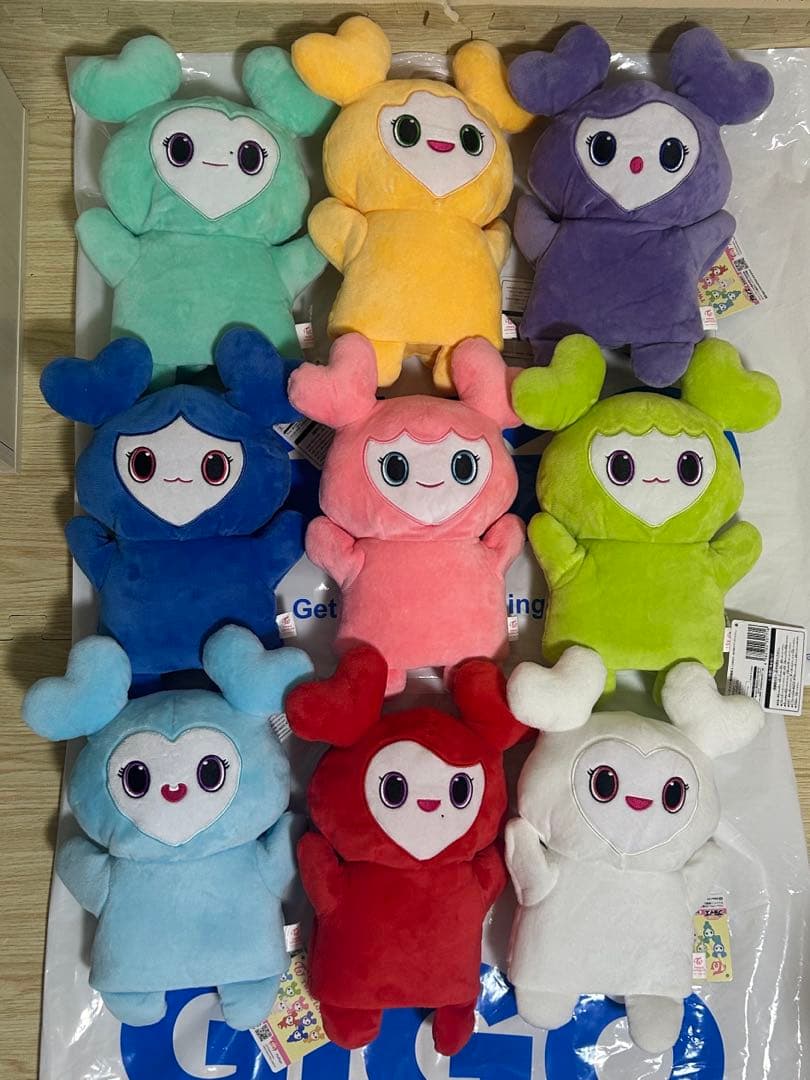 TWICE LOVELYS ぬいぐるみパペット コンプリート 全メンバー セット