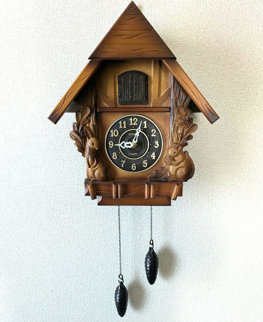 鳩時計 CITIZEN 4MJ707-0 ★商品説明必読★