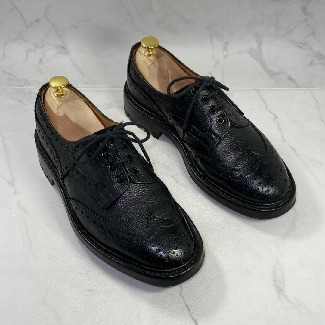 Trickers ILKLEY コマンドソール イングランド製 約25㎝ 黒