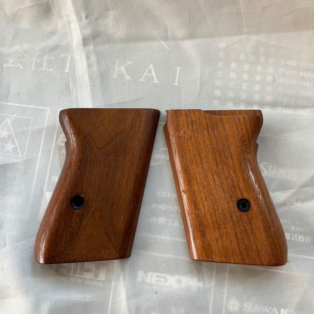 マルシン製ワルサーPPKスペシャルエディションモデルガン(木製グリップ付)