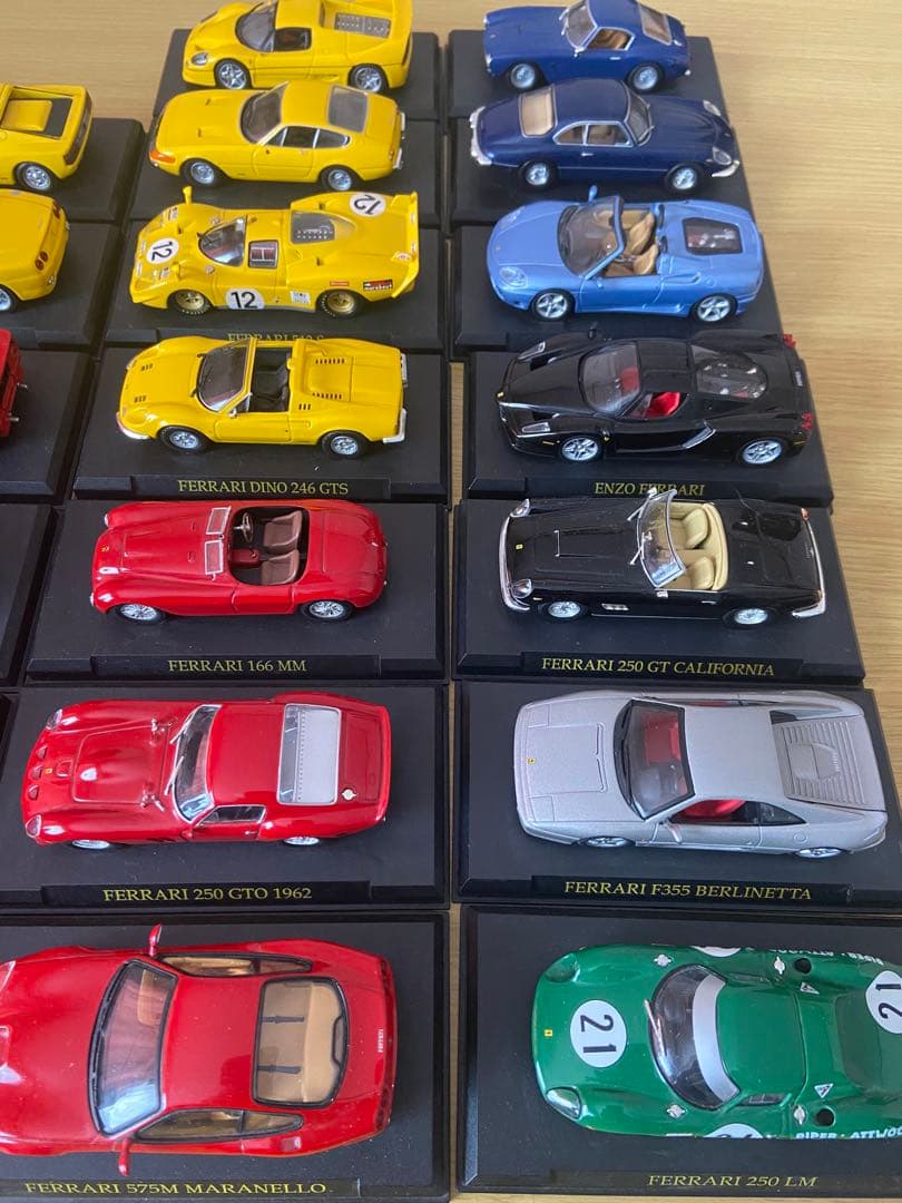 最終値下げ！フェラーリコレクション　1/43 78台 ご希望の方に+27台