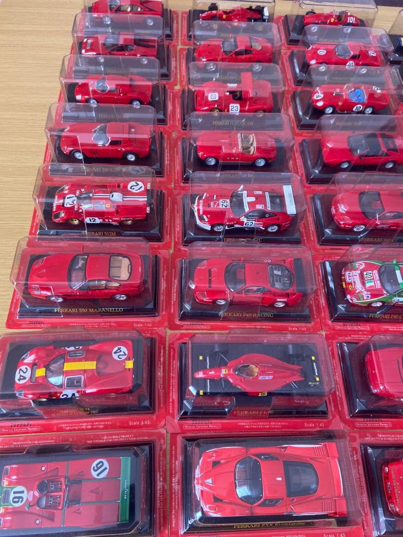 最終値下げ！フェラーリコレクション　1/43 78台 ご希望の方に+27台