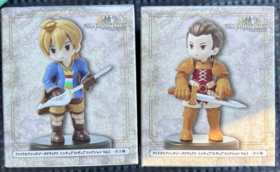 ファイナルファンタジータクティクス ミニチュアフィギュア