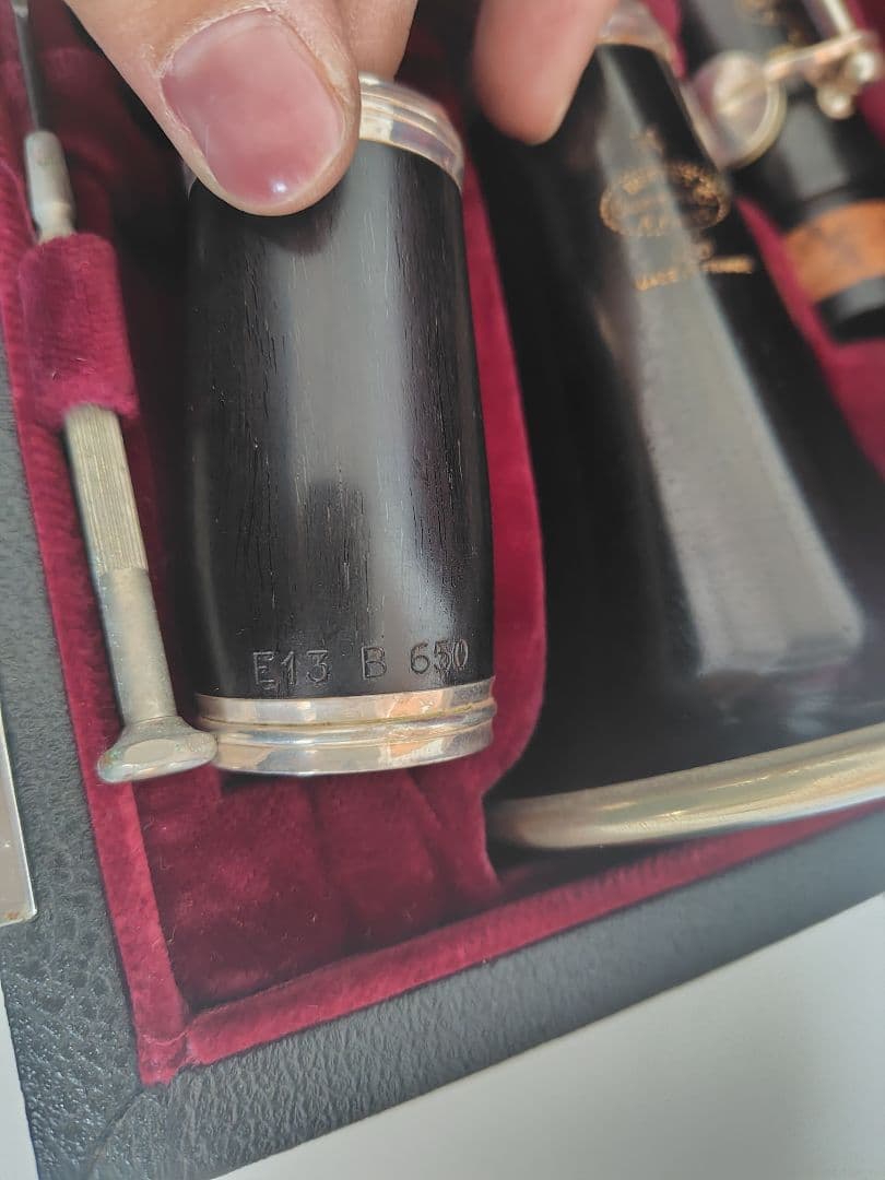 クランポン B♭ クラリネット Ｅ13 （美品／要リペア）★