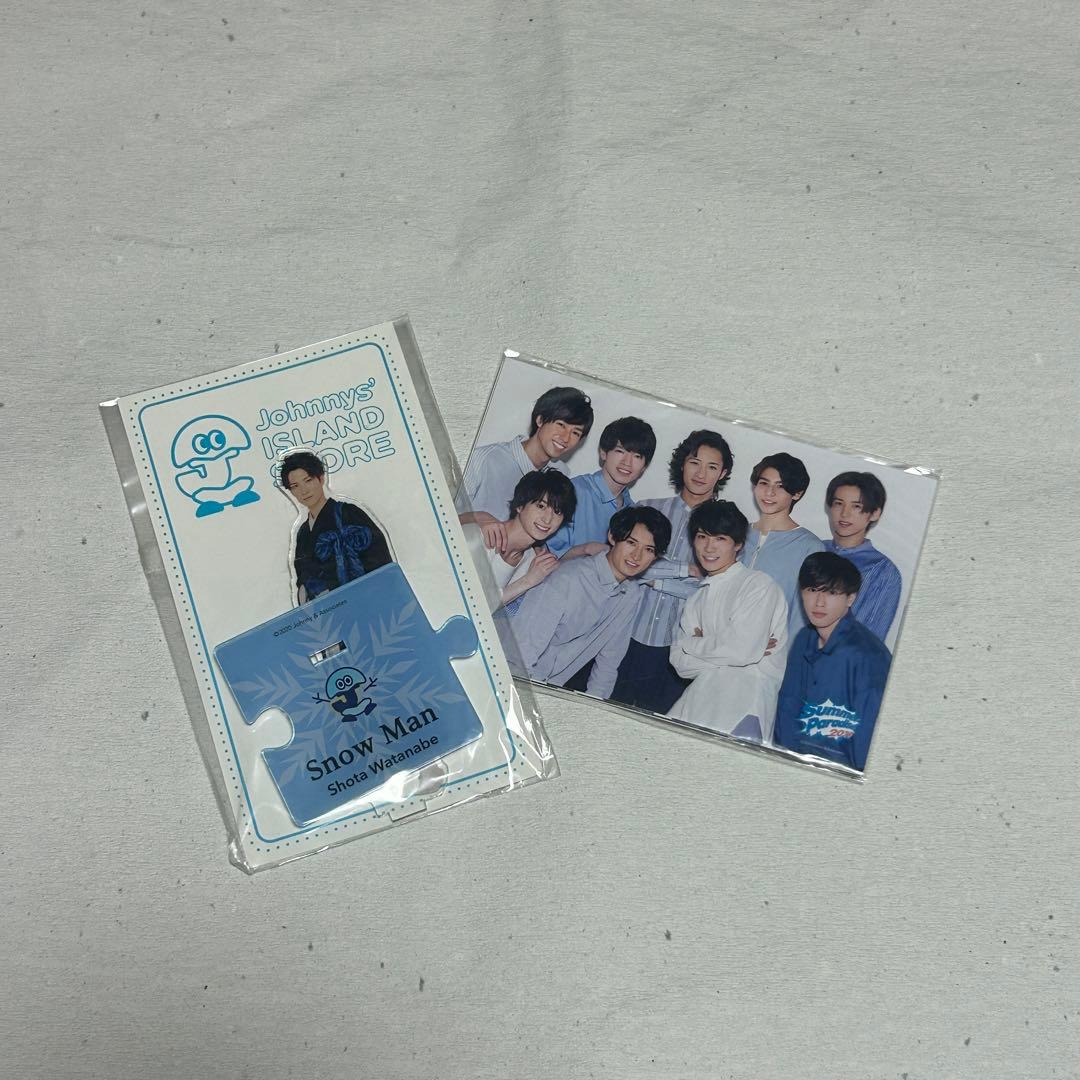 SnowMan渡辺翔太アクリルスタンド ジャニーズアイランド サマパラ生
