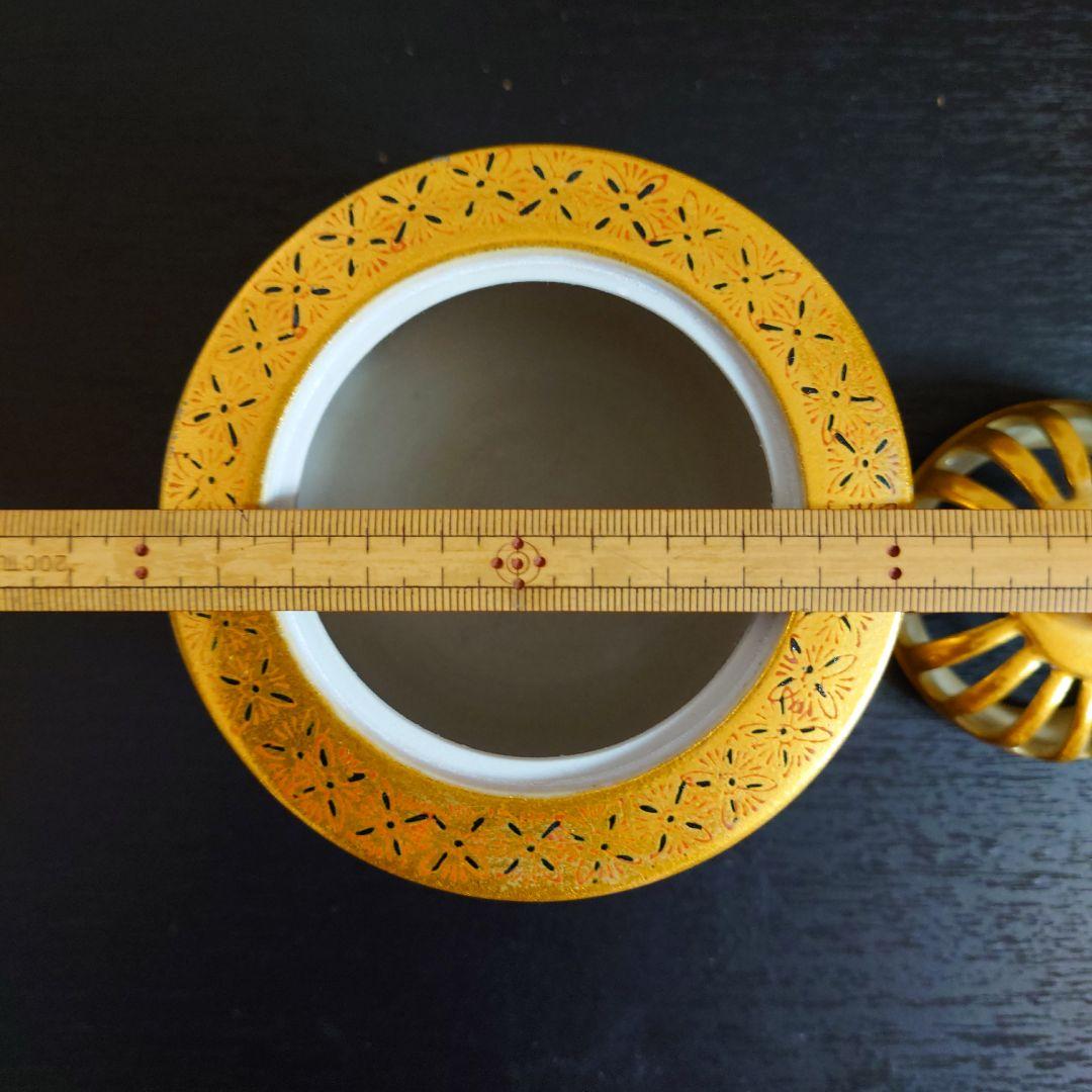 3037) 香炉 九谷 秀山