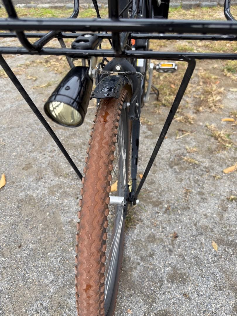 電動アシスト自転車 チャイルドシート付き ブラック