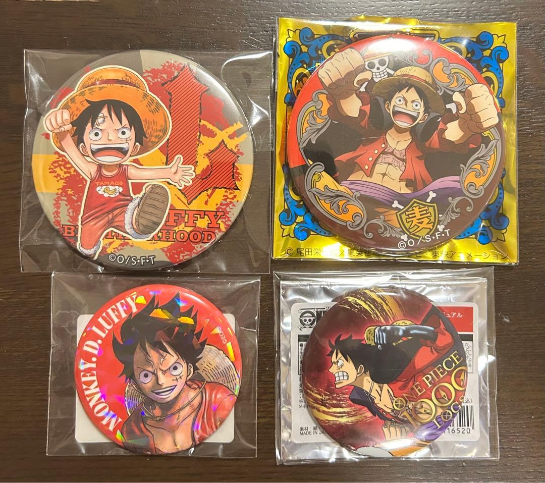 ワンピース]ワンピース HBDイニシャルホログラム缶バッジ[5.5 モンキー