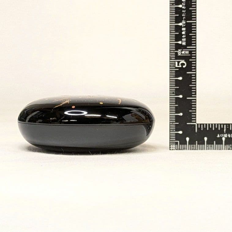 【フォロー割・新品】 香合　游　ゆう　下出祐太郎作　2.5寸　下出蒔絵司所